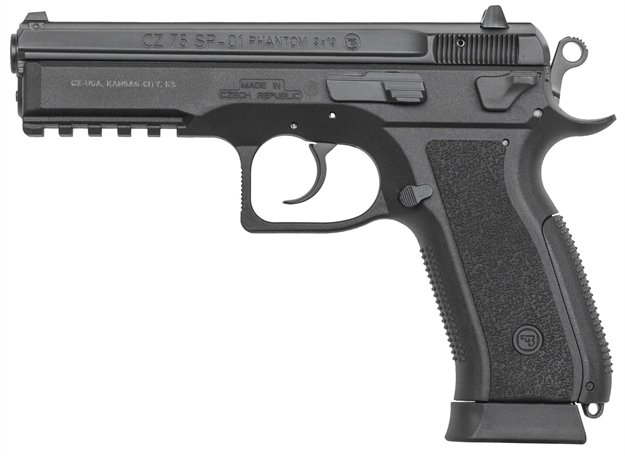 Picture of CZ 75 Sp-01 Phantom 9Mm 4.6 Blk 18Rd