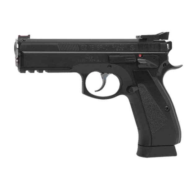 Picture of  Cz-Usa 91763 Accushadow 2 Custom 9Mm Luger 4.89" 17+1 Black Nitride  Finished Frame With Inside Railed Steel Slide, Aluminum Grip, Non-Tilted Barrel & Picatinny Rail