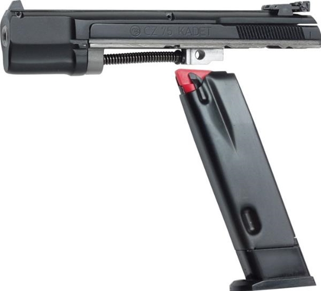 Picture of CZ Usa 75 Kadet Adaptor 22Lr Adj Sights 2-10Rd Mags 4.6" 01610 806703016108