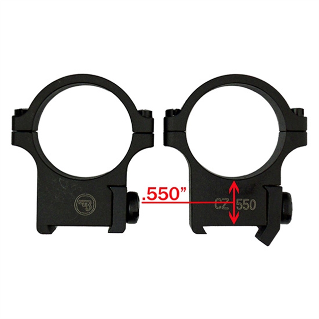 Picture of CZ 30Mm Rings Zkk 602/550 19Mm DT