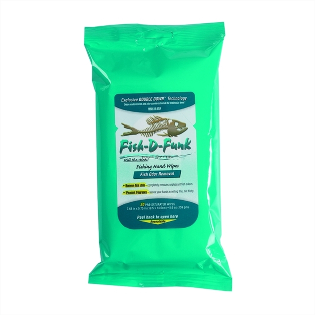 Picture of D-Funk 1003 Fish- Wipes Fish Stink Removal 5"X7" 30Pk