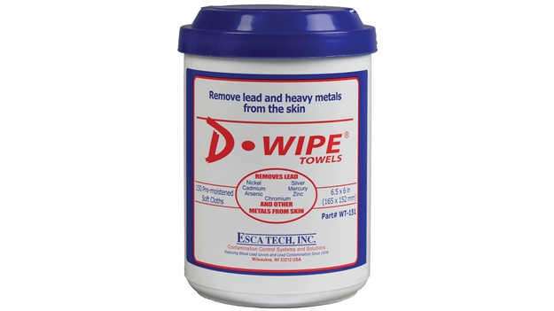 Picture of D-Wipe Towels 8-150 CT Canisters WT150