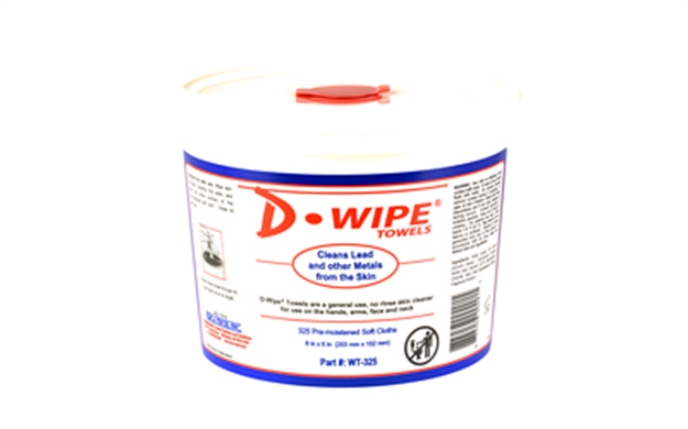 Picture of D-Wipe Towels 2-325 CT Tubs WT-325 837058004922