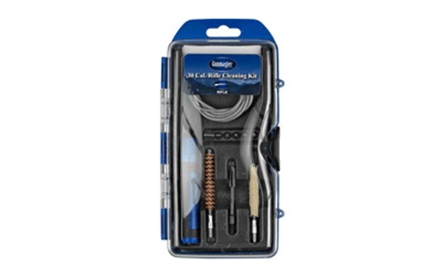 Picture of Gunmaster 12Pc .30Cal Rifle Cleaning Kit W/Pull Through Rod & 6Pc Driver Bit Set GM30LR 761903381909