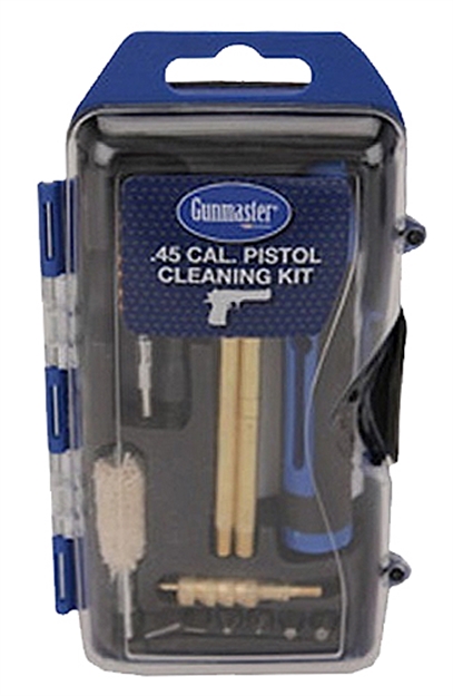 Picture of  Dac Technologies Gm45p Gunmaster Cleaning Kit 44 Cal & 45 Cal Pistol/14 Pieces Black/Blue 761903381831