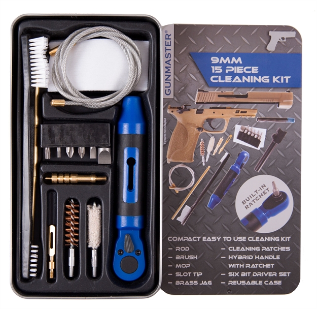 Picture of Dac Technologies 38255 Slimline 9Mm Cln Kit W/Rachet Hndl  15Pc