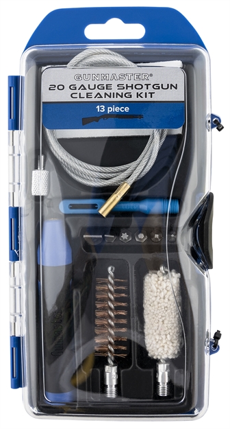 Picture of  Dac Technologies Gm20sg Gunmaster Cleaning Kit 20 Gauge Shotgun/14 Pieces Black/Blue 761903381855
