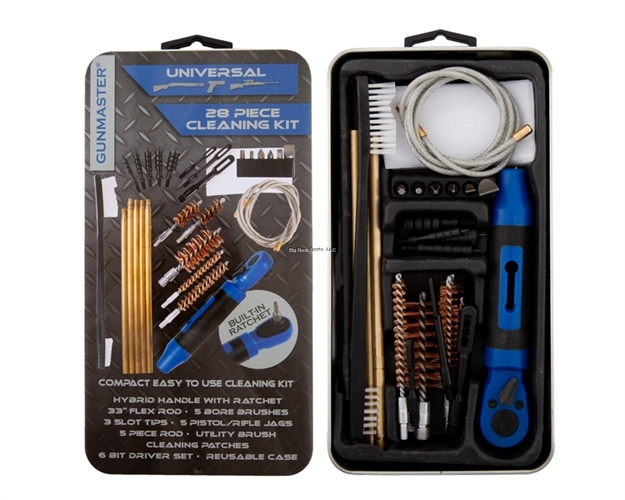 Picture of Dac Technologies Slim Line 26 Piece  Universal Cleaning Kit With Rachet Handle And Bit Set  IN Metal Case