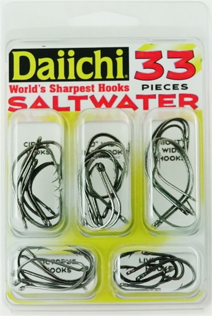 Picture of Daiichi Daiichi Saltwater Bait Hook Kit 33 PC