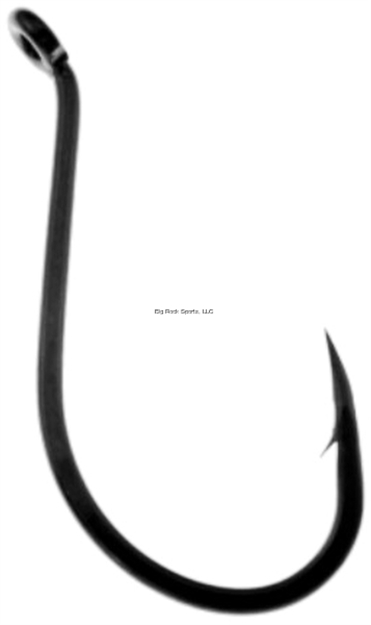 Picture of Daiichi TS Awesome Walleye Black Nickel Octupus Style, Size 8,  11 Hooks Per Pack