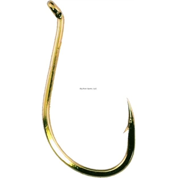 Picture of Daiichi TS Walleye Bait Hook, Size 2, Wide Gap, Octopus, Chartreuse Gold, 8 Per Pack