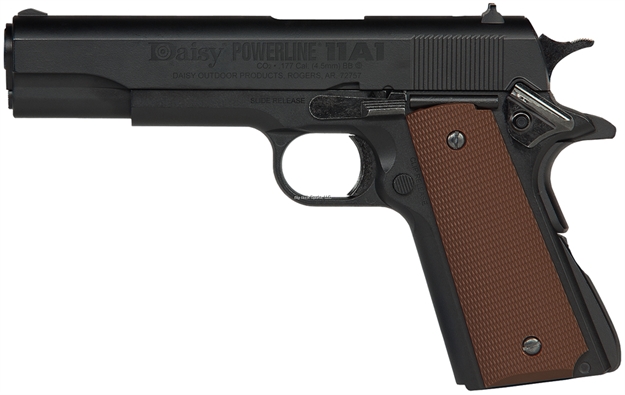Picture of Daisy 1911 Blowback Pistol Co2-Bb    Semi Auto 16 Shot Clip 410 Fps All Metal Construction