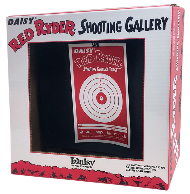 Picture of Daisy Red Ryder Shooting Gallery Target Box-Fun IN The Backyard OR Basement-Comes With 25 Assorted Shooting Targets 993164-302