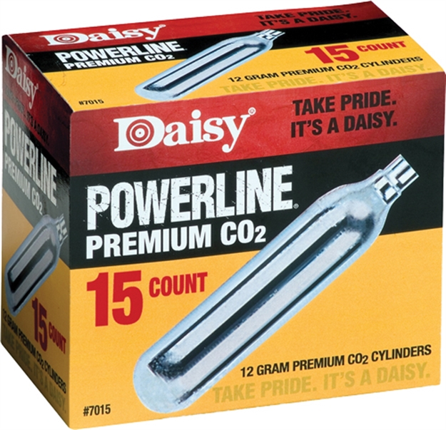 Picture of Daisy Co2 Cartridges 12-Grams 15-Pack 997015-611