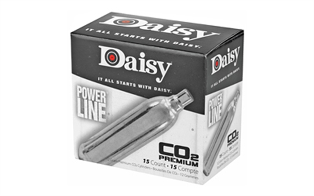 Picture of  Daisy 997015611 Powerline Co2 Cylinder 12Gram 15/Pack