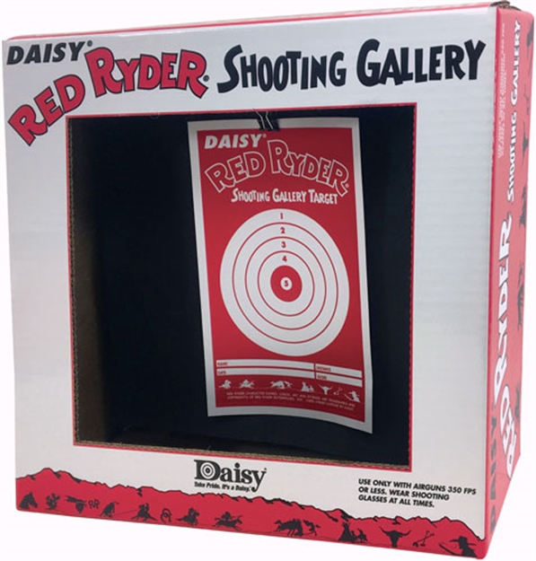 Picture of Daisy Red Ryder Shooting Gallery Target Box-Fun IN The Backyard OR Basement-Comes With 25 Assorted Shooting Targets 993164-302 039256031643