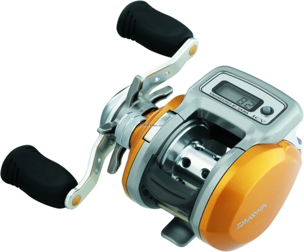 Picture of Daiwa Accudepth Icv Low Profile Line Counter Reel, Lh, 3Bb + 1Rb, 6.3:1 Ratio, Alum Spool, Braid 20/300