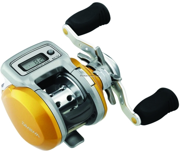 Picture of Daiwa Accudepth Icv Low Profile Line Counter Reel, Rh, 3Bb + 1Rb, 6.3:1 Ratio, Alum Spool, Braid 20/300, 30/230