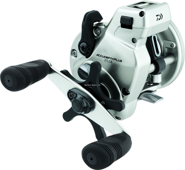 Picture of Daiwa Accudepth Plus-B Line Counter Reel, Right Hand, 1Bb, 4.2:1 Ratio, Alum Spool, Braid 40/300, 50/240