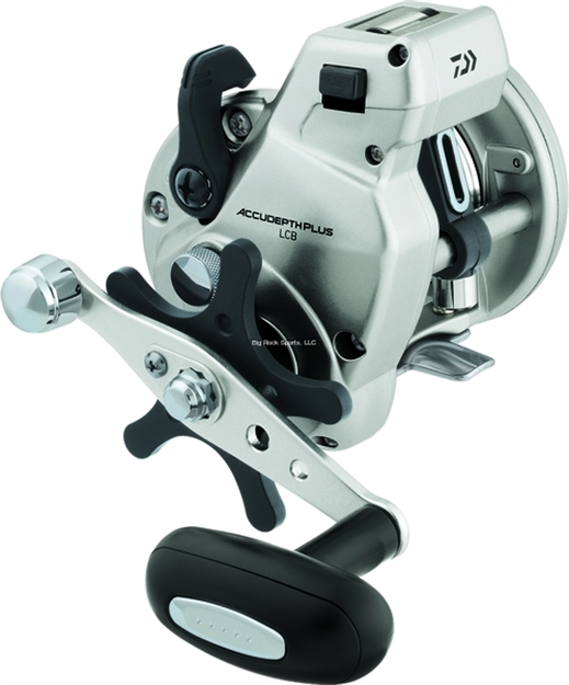 Picture of Daiwa Accudepth Plus-B Line Counter Reel, Right Hand, 1Bb, 4.2:1 Ratio, Alum Spool, Braid 40/480, 50/380