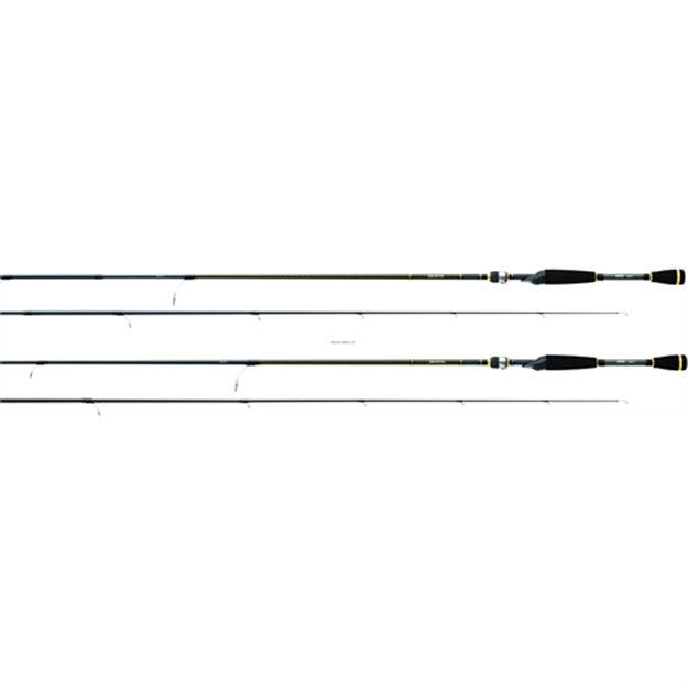 Picture of Daiwa Aird-X Graphite Spinning Rod, 6'6" Ml, 2Pc, Eva Handle, Fast 4-10Lb, 1/8-1/2Oz Lures
