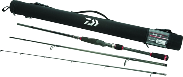 Picture of Daiwa Ardito-Tr Travel Spinning Rod, 7', 3 Pc, Fast, Med Hvy, 1/4-1 OZ Lures, 8 LB - 17 LB Line, 8 Guides