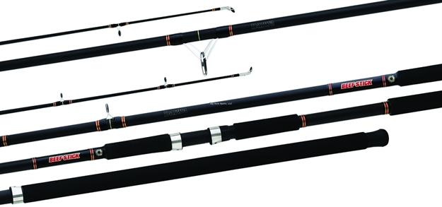 Picture of Daiwa Beefstick-Sf Spinning Rod, 7', 2 Pc, Mod., Med, 1/2-2 OZ Lures, 10 LB - 20 LB Line, 5 Guides