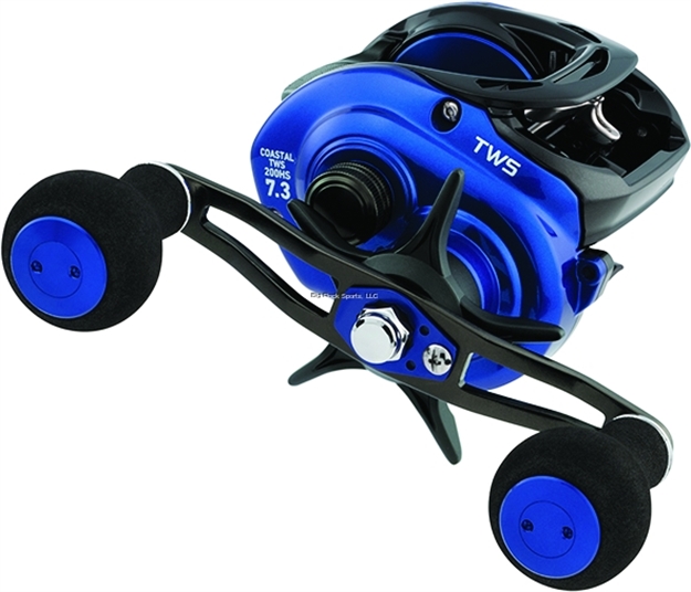 Picture of Daiwa Coastal Tws Low Profile Baitcast Reel, Lh, 7 Crbb+ 1 7.13:1 High Speed #14/165Yds CLTW200HSL
