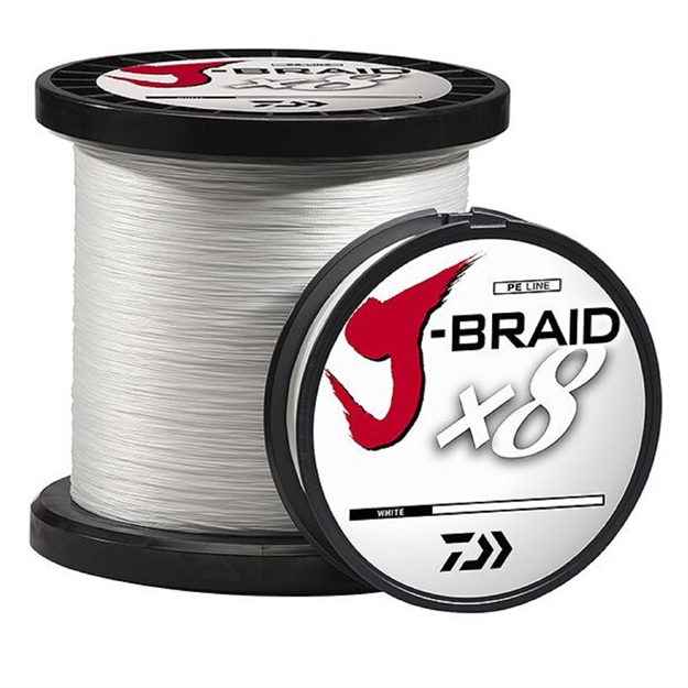 Picture of Daiwa J-Braid Fishing Line - 30 LB Test 330 Yards - White