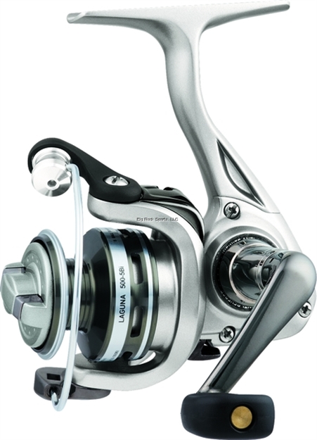 Picture of Daiwa Laguna-5Bi Ultralight Spinning Reel, Ambi, 5Bb + 1Rb, 4.9:1 Ratio, Abs Alum Spool, Mono 2/190, 4/100, 6/60