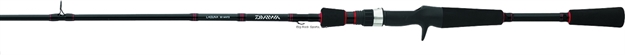 Picture of Daiwa Laguna Trigger Grip Cast Rod, 6', 1 Pc, Fast, Med Hvy, 1/4-1 OZ Lures, 10 LB - 20 LB Line, 8 Guides