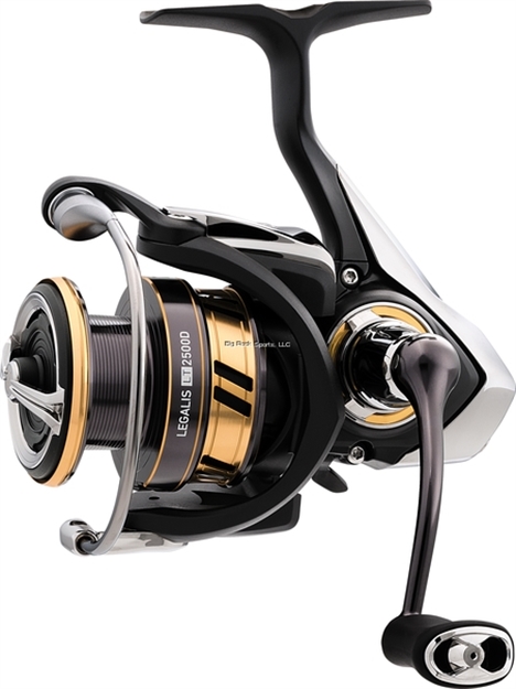 Picture of Daiwa Legalis LT 4000D Spinning Reel, Carbon Light Body, 5.2:1 Ratio, 6Bb, 8.4 Oz, 250Yds 14Lb Mono, Air Bail