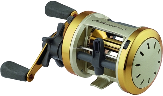 Picture of Daiwa Millionaire-S Round Baitcast Reel, Rh, 2Bb + 1Rb, 5.1:1 Ratio, Alum Spool