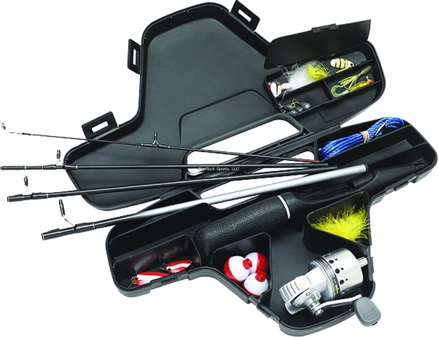 Picture of Daiwa Minicast Spincast Travel Combo, 5 PC 4'6" UL Rod, Mc40 Reel, Hard Case