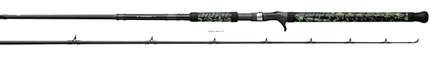 Picture of Daiwa Prorex Muskie Rod, With Hvf Nanoplus & Fuji Back Stop Reel Seat, Sections= Telescopic, 65#/100 Braid