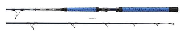 Picture of Daiwa Proteus With Winn Grips Saltwater Rod, 8' Heavy Fast Taper, Spinning