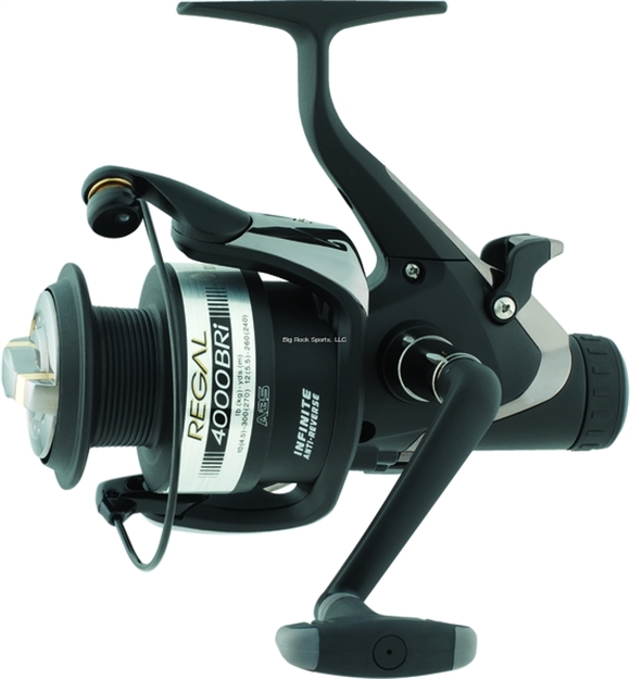 Picture of Daiwa Regal Bri Bite N' Run Saltwater Spinning Reel, Rh, 3Bb + 1Rb, 4.6:1 Ratio, Abs Composite Spool, Mono 12/360, 14/290, 17/220