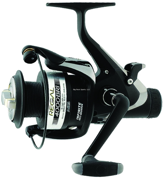 Picture of Daiwa Regal Bri Bite N' Run Saltwater Spinning Reel, Rh, 3Bb + 1Rb, 4.9:1 Ratio, Abs Composite Spool, Mono 10/300, 12/260, 14/210
