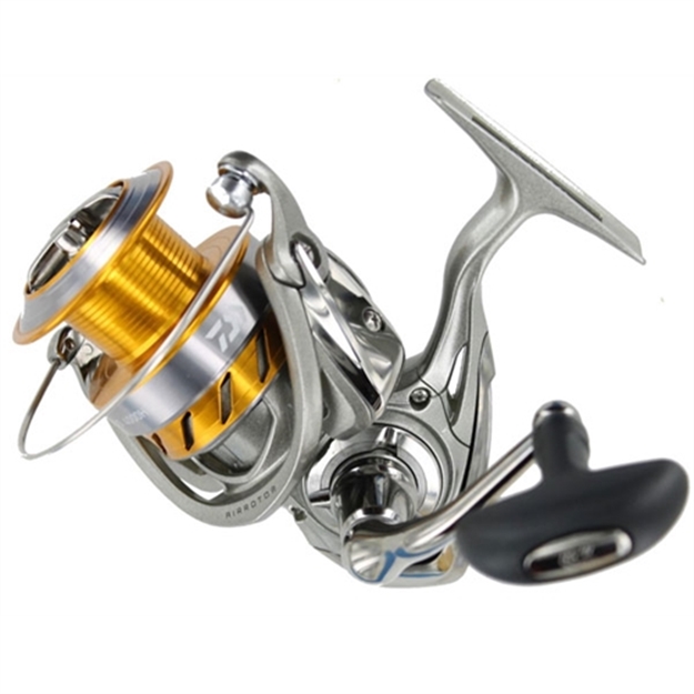Picture of Daiwa Revros Spinning Reel, Air Rotor, 7Bb + 1Rb, 5.6:1 Ratio, Abs Alum Spool, Mono 6/135, 8/110, 10/90