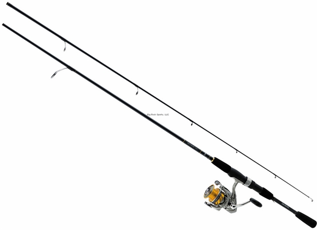 Picture of Daiwa Revros Pre-Mounted Spinning Combo, 2000-Sz Reel, NO Line, 4Bb, 135/6, 110/8, 90/10, 5' 6", L @ PC Rod