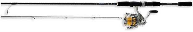 Picture of Daiwa Revros Pre-Mounted Spinning Combo 2500-Sz Reel, NO Line,  4Bb Infinite 7' 1Pc Graphite Medium Rod