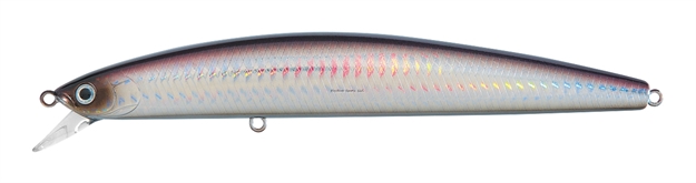 Picture of Daiwa Salt Pro Minnow, 6", 1 1/9 Oz, SZ 1 Hooks, Purple Back Silver, Floating