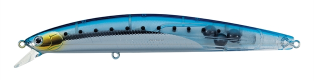 Picture of Daiwa Salt Pro Minnow, 6", 1 1/9 Oz, SZ 1 Hooks, Translucent Sardine, Floating