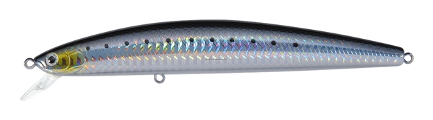 Picture of Daiwa Salt Pro Minnow-Bullet, 6", 2 1/8 Oz, 2/0 Hooks, Laser Sardine, Sinking