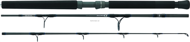 Picture of Daiwa Saltiga G Spinning Boat Rod, 7', 3 Pc, Mod., Med, 12 LB - 25 LB Line, 7 Guides