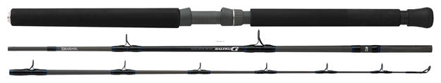 Picture of Daiwa Saltiga G Spinning Boat Rod, 7', 3 Pc, Mod., Med Hvy, 15 LB - 30 LB Line, 7 Guides