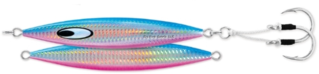 Picture of Daiwa Saltiga Slk Metal Jig, 3Oz, 5/0 Assist Hooks, Blue Pink, 8.9"