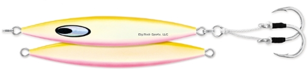 Picture of Daiwa Saltiga Slk Metal Jig, 4Oz, 7/0 Assist Hooks, Glow Pink,  10.4"