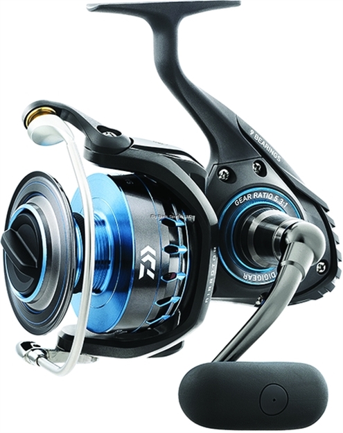 Picture of Daiwa Saltist 2500 Saltwater Spinning Reel, 8Crbb+1Rb, 170Yd/#8Mono SALTIST2500
