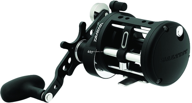 Picture of Daiwa Saltist H-C Levelwind SW Casting Reel, Rh, 4Bb + 1Rb, 6.1:1 Ratio, Alum Spool, Braid 50/300, 80/200, Mono 14/490, 20/295